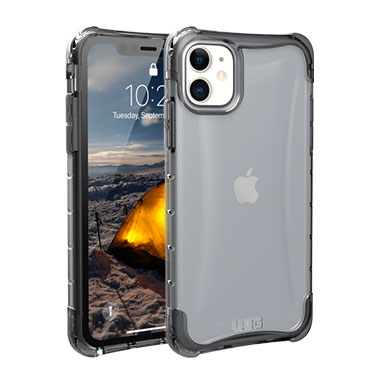 iPhone 11 UAG Clear/Black (Ice) Plyo Case